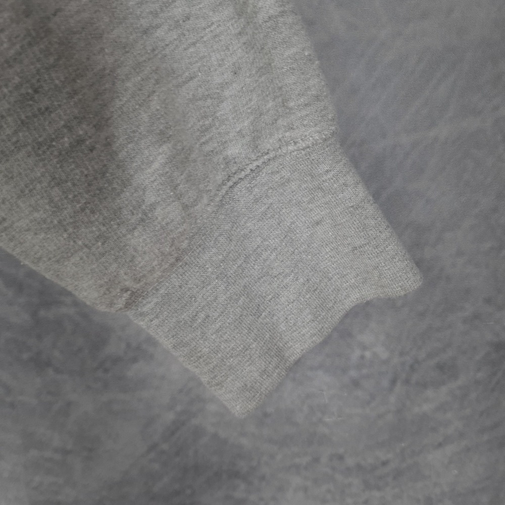 Quiksilver Hoodie Mens Large Gray Pullover Surf Graphic Logo Skate Streetwear - Picture 6 of 16